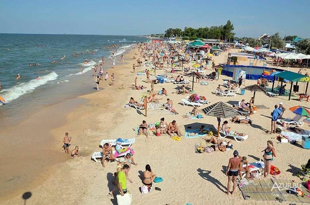 Отдых на азовском море летом 2021: где лучше