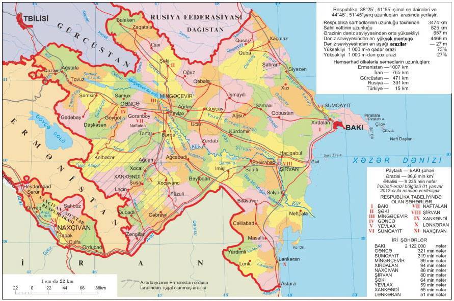 Достопримечательности азербайджана, фото и описание, карта