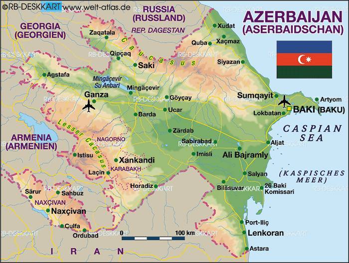 Главные достопримечательности азербайджана