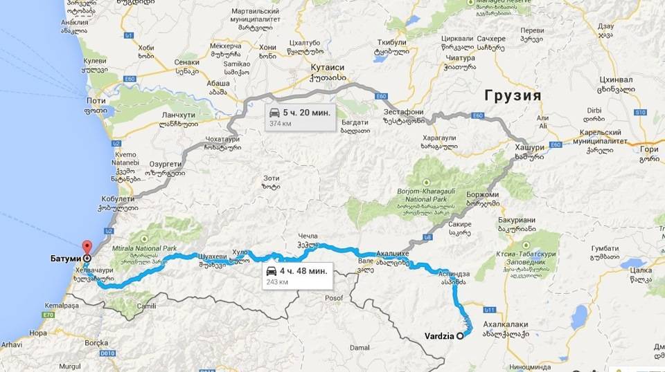 Поездка в грузию на машине — 2021: советы и отзывы