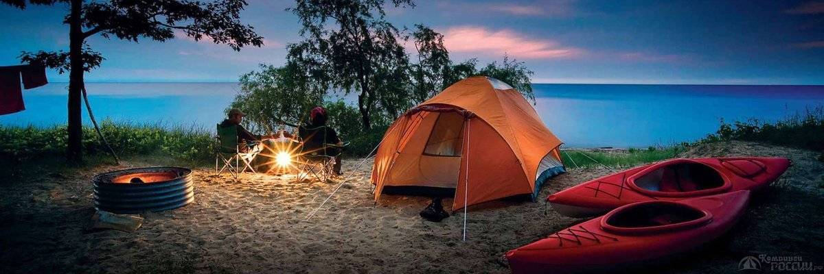 Отдых с палатками на азовском море: в кемпингах и дикарями
