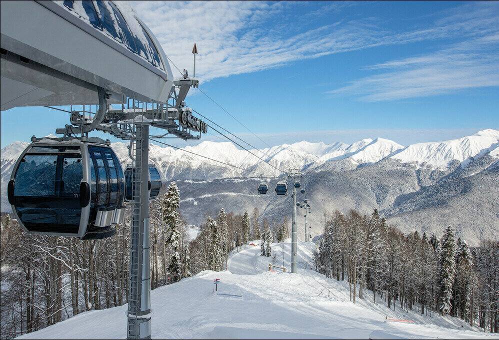 Топ 3. горнолыжные курорты сочи 2021-2022