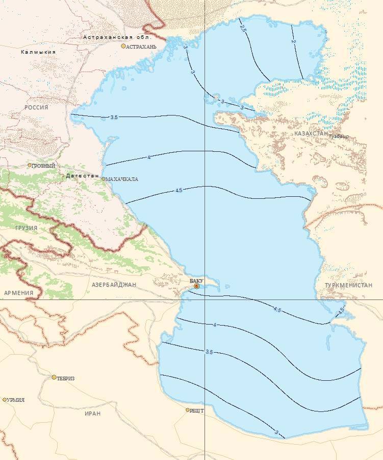 Каспийское море — самое большое на земле бессточное озеро.