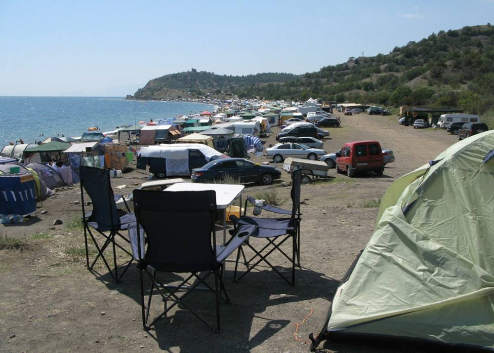 Где отдохнуть с палаткой на азовском море