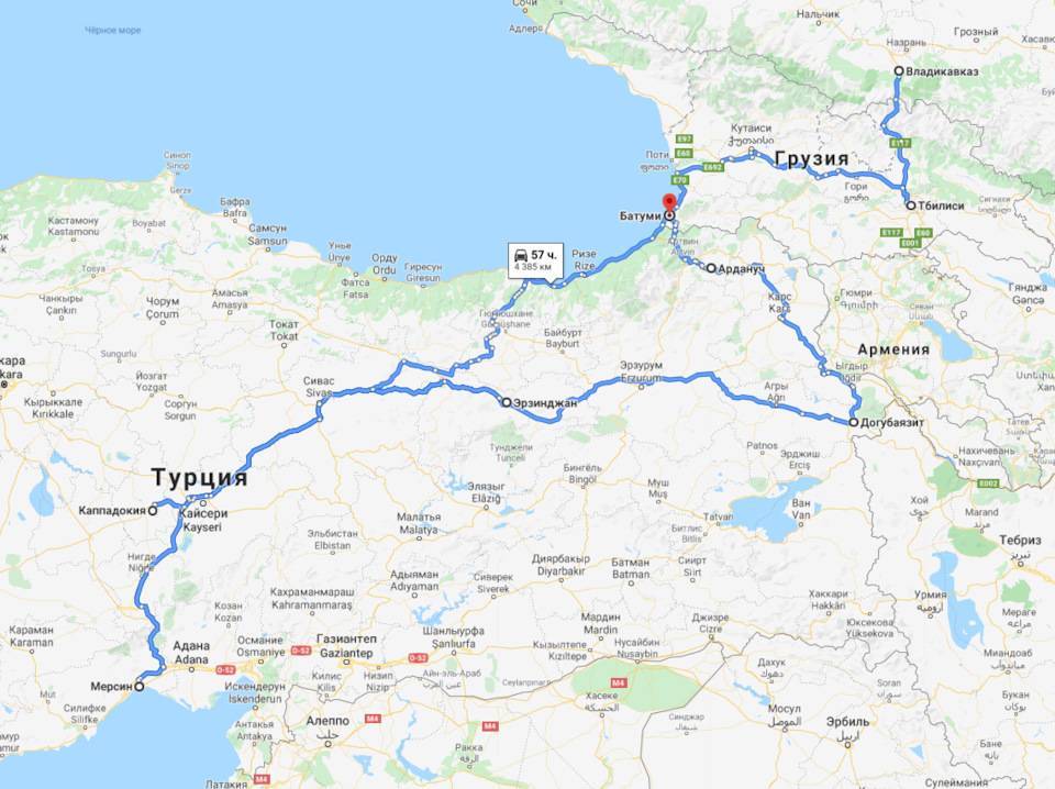 Турция на автомобиле летом 2021: маршрут и лучшие пляжи