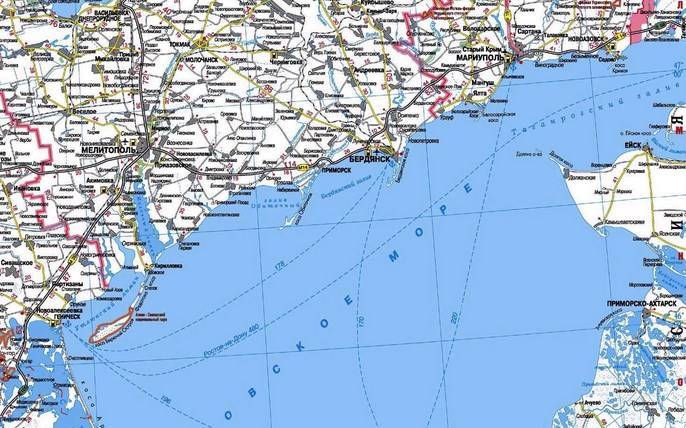 Карта курортов россии на азовском море - туристический блог ласус