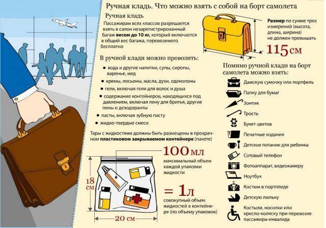 Нормы багажа и ручной клади при полетах в турцию