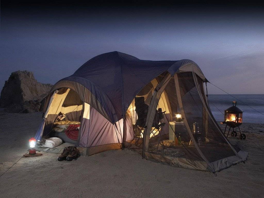 Отдых с палатками на черном море: в кемпингах и дикарями