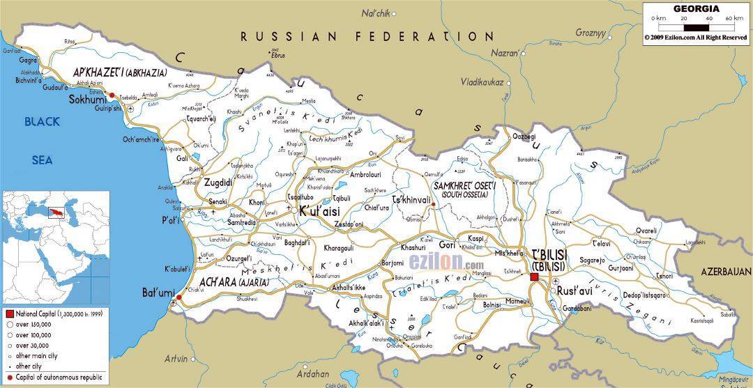Карта батуми подробная с улицами и домами на русском